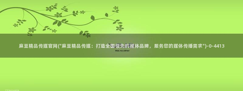 麻豆 入口完整版：麻豆精品传媒官网(\