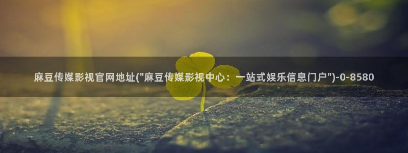 麻豆资源整理：麻豆传媒影视官网地址(\