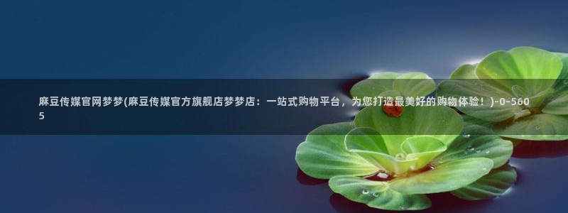 麻豆视频热门最新：麻豆传媒官网梦梦(麻豆传媒官方旗舰店梦